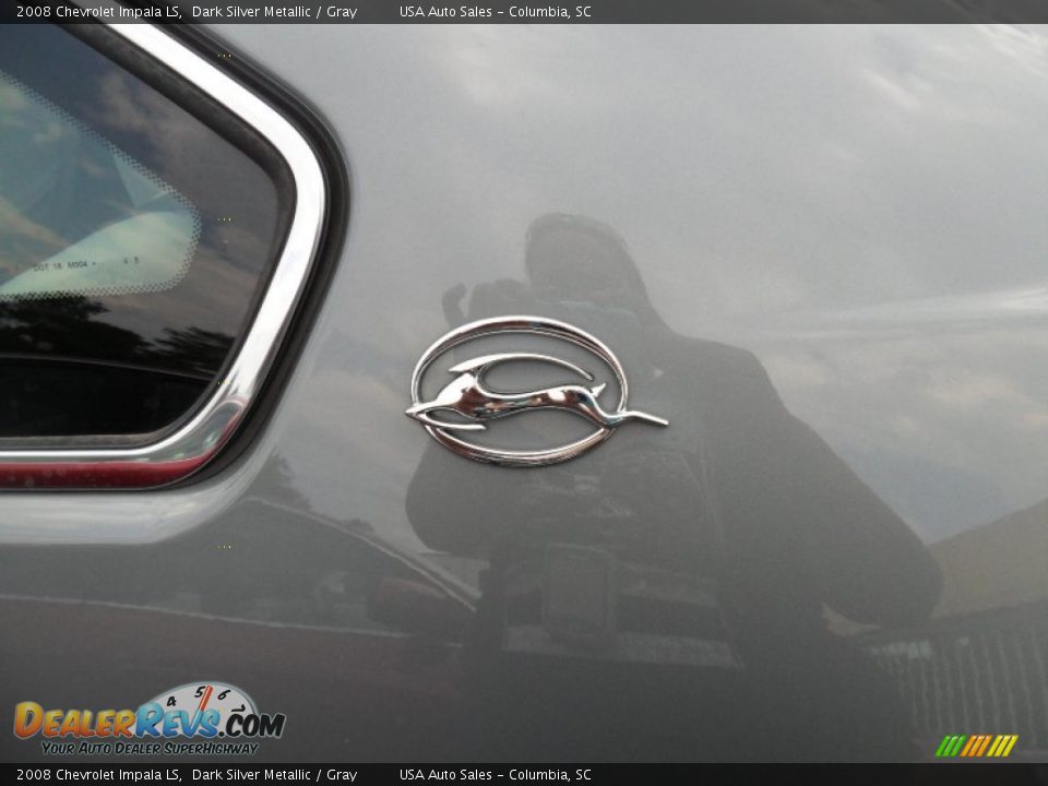 2008 Chevrolet Impala LS Dark Silver Metallic / Gray Photo #8