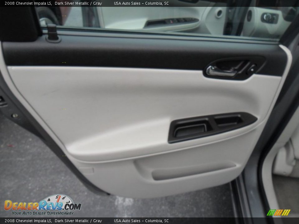 2008 Chevrolet Impala LS Dark Silver Metallic / Gray Photo #24