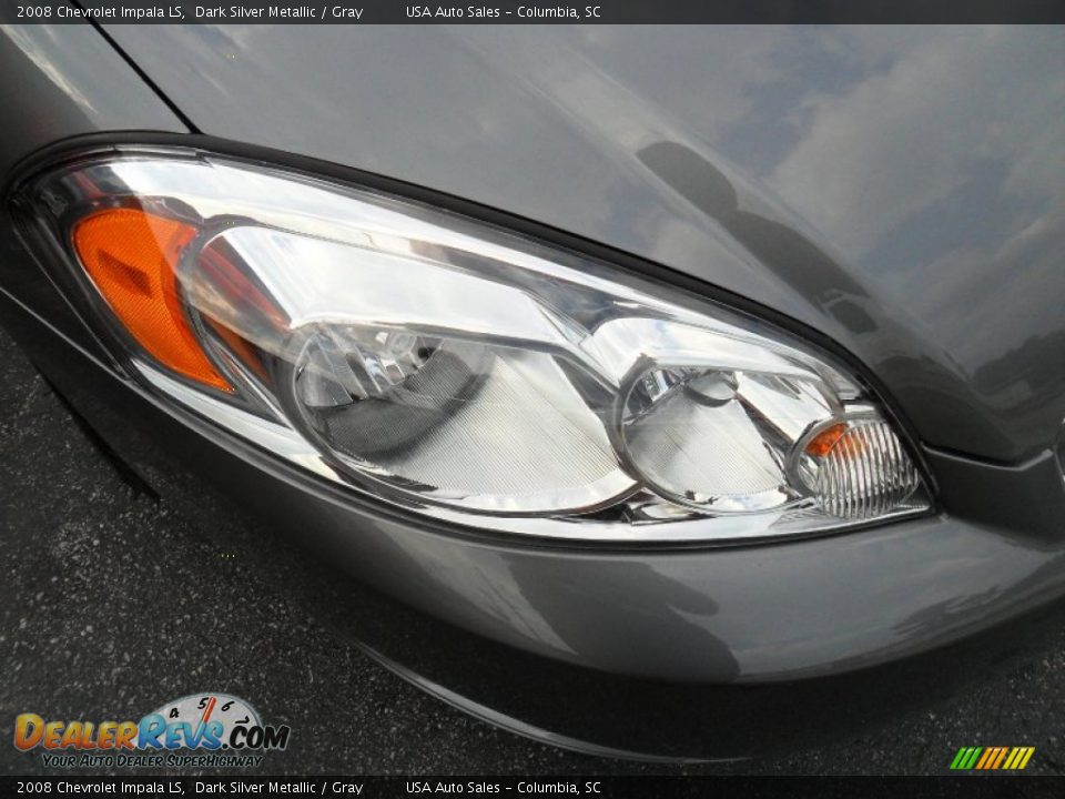 2008 Chevrolet Impala LS Dark Silver Metallic / Gray Photo #36