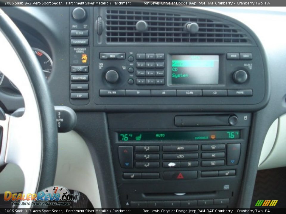 Controls of 2006 Saab 9-3 Aero Sport Sedan Photo #22