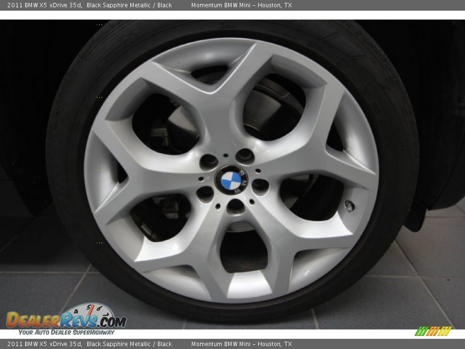 2011 BMW X5 xDrive 35d Black Sapphire Metallic / Black Photo #8