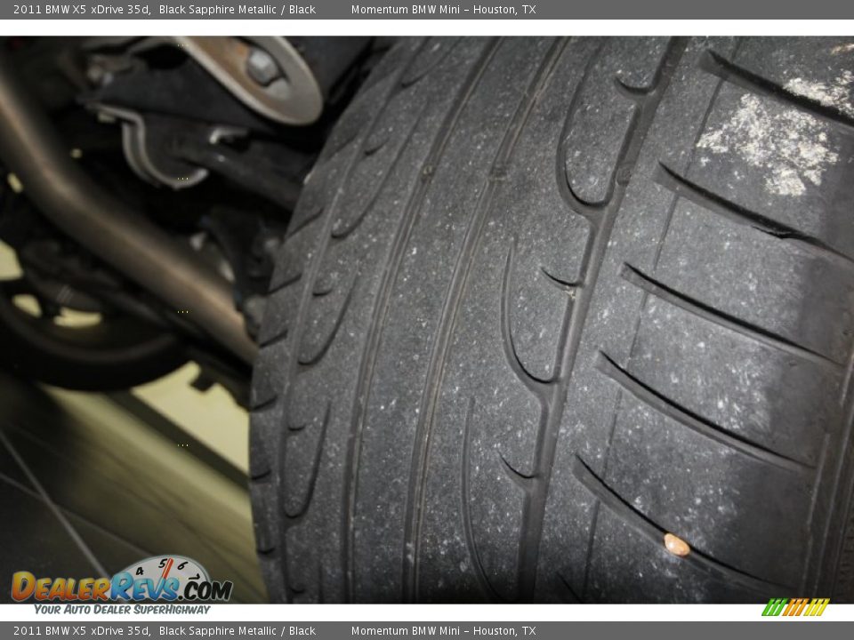 2011 BMW X5 xDrive 35d Black Sapphire Metallic / Black Photo #12