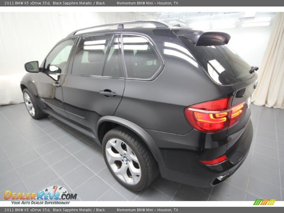2011 BMW X5 xDrive 35d Black Sapphire Metallic / Black Photo #16