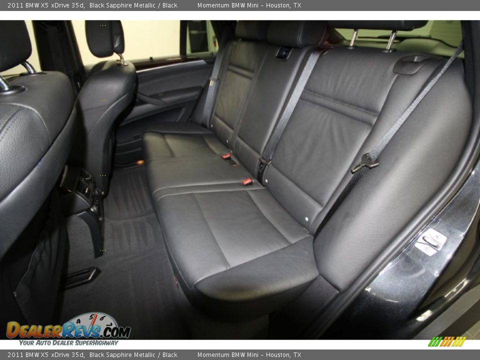 2011 BMW X5 xDrive 35d Black Sapphire Metallic / Black Photo #19