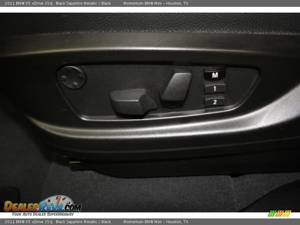 2011 BMW X5 xDrive 35d Black Sapphire Metallic / Black Photo #22