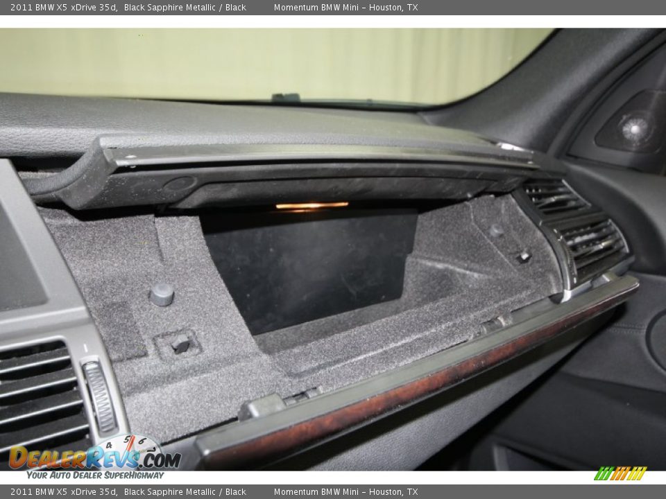 2011 BMW X5 xDrive 35d Black Sapphire Metallic / Black Photo #23