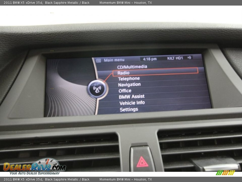2011 BMW X5 xDrive 35d Black Sapphire Metallic / Black Photo #27
