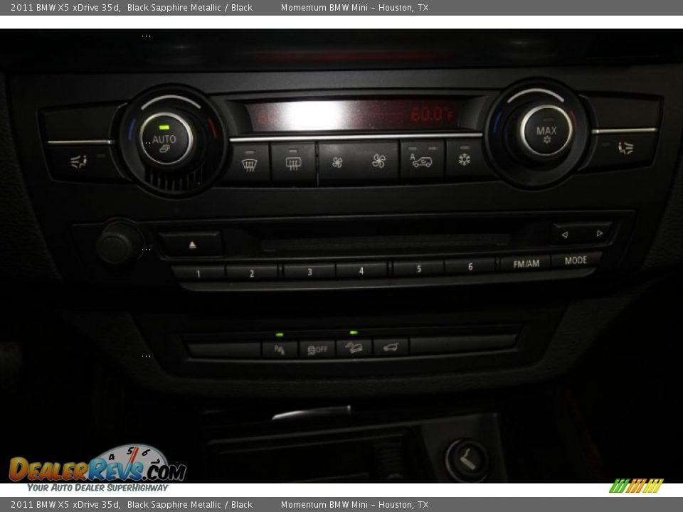 2011 BMW X5 xDrive 35d Black Sapphire Metallic / Black Photo #28