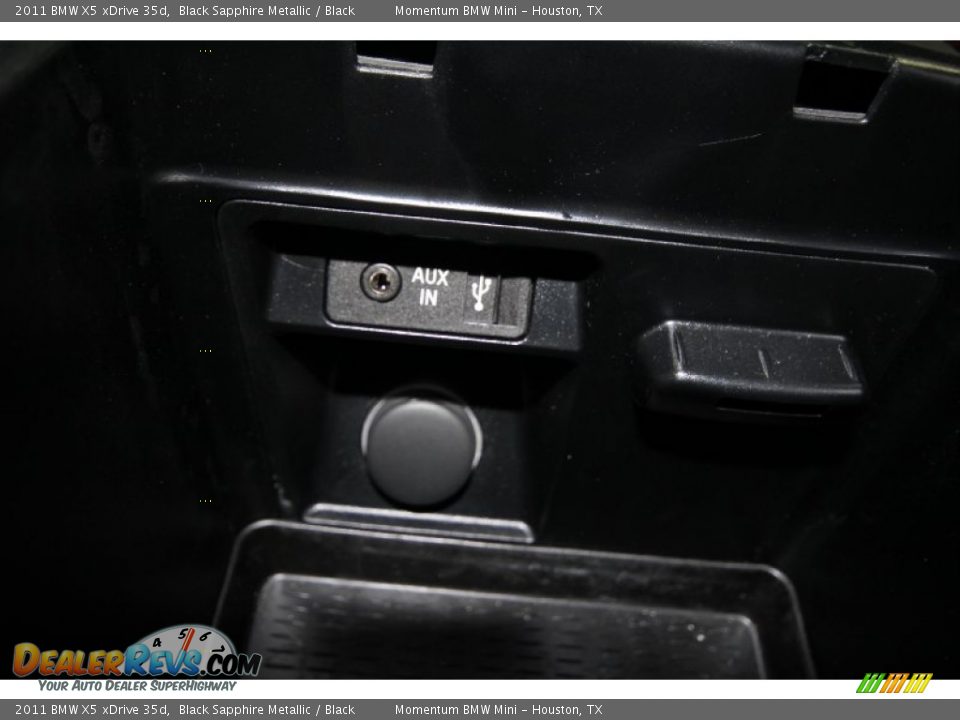 2011 BMW X5 xDrive 35d Black Sapphire Metallic / Black Photo #31