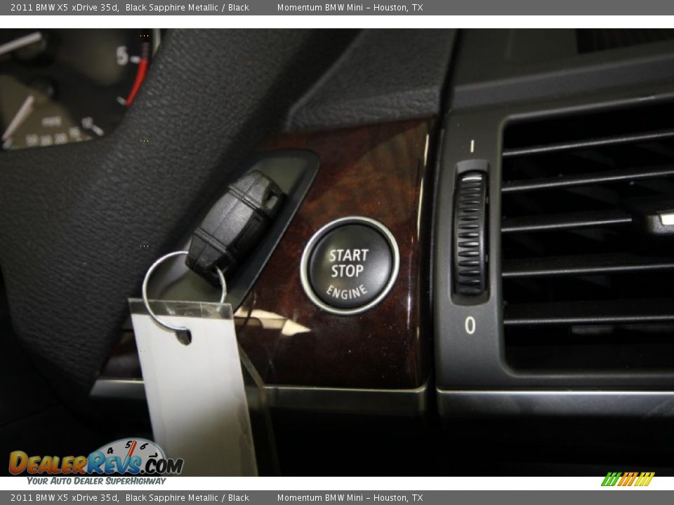 2011 BMW X5 xDrive 35d Black Sapphire Metallic / Black Photo #32