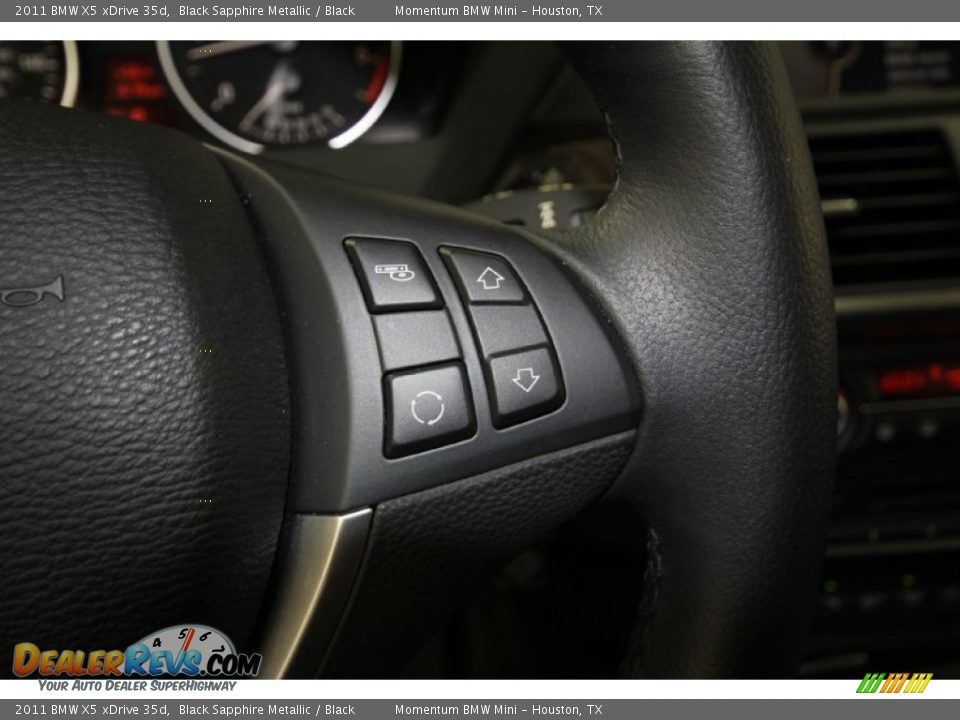 2011 BMW X5 xDrive 35d Black Sapphire Metallic / Black Photo #33