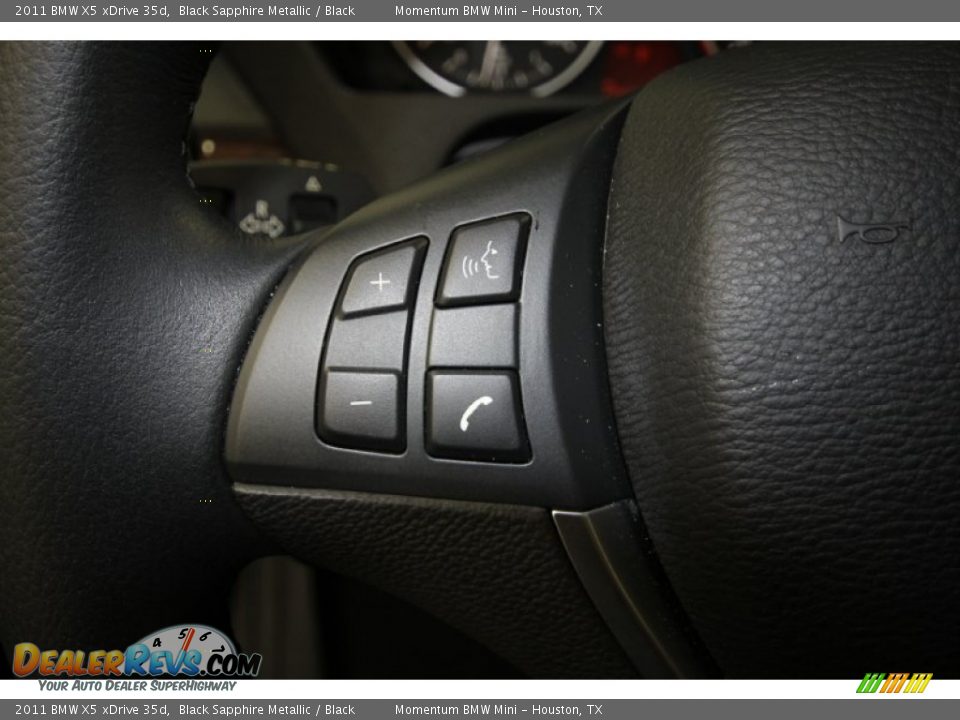2011 BMW X5 xDrive 35d Black Sapphire Metallic / Black Photo #34