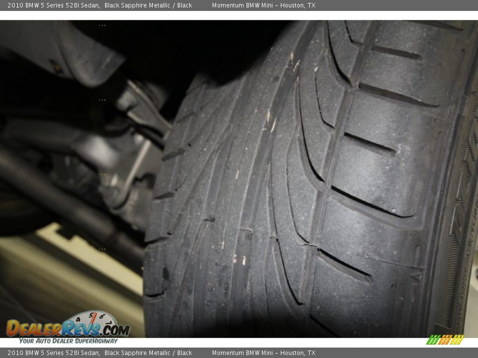 2010 BMW 5 Series 528i Sedan Black Sapphire Metallic / Black Photo #11