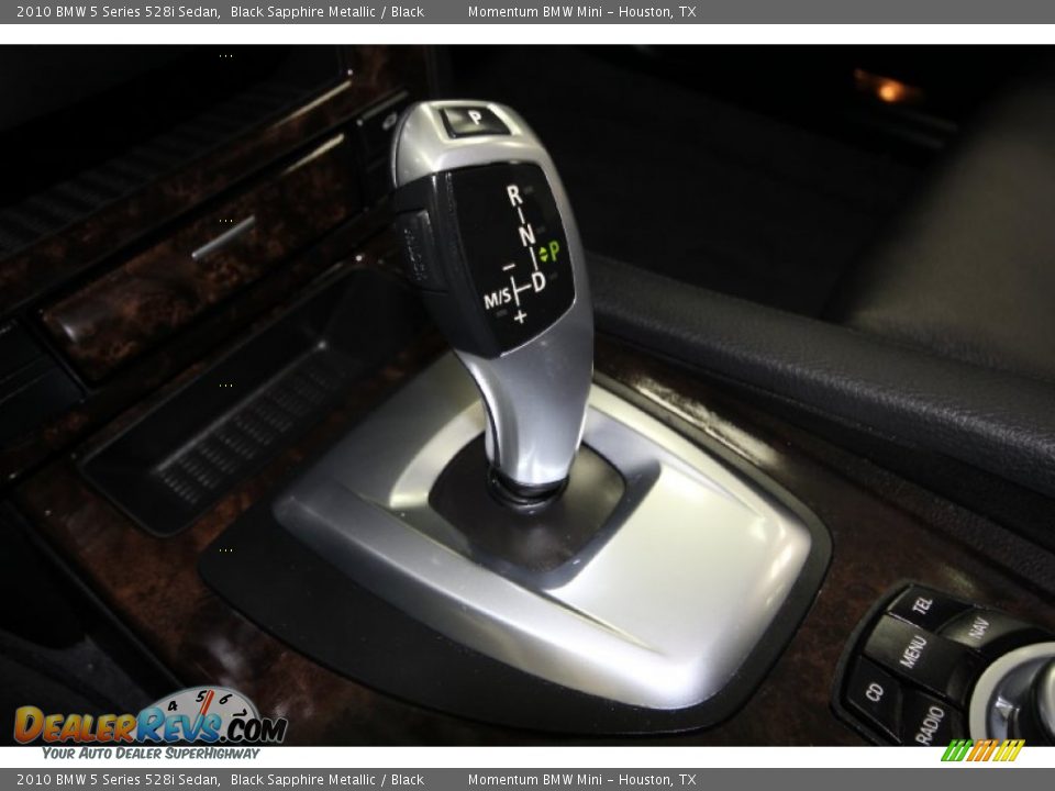 2010 BMW 5 Series 528i Sedan Black Sapphire Metallic / Black Photo #27