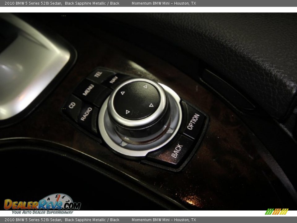 2010 BMW 5 Series 528i Sedan Black Sapphire Metallic / Black Photo #28