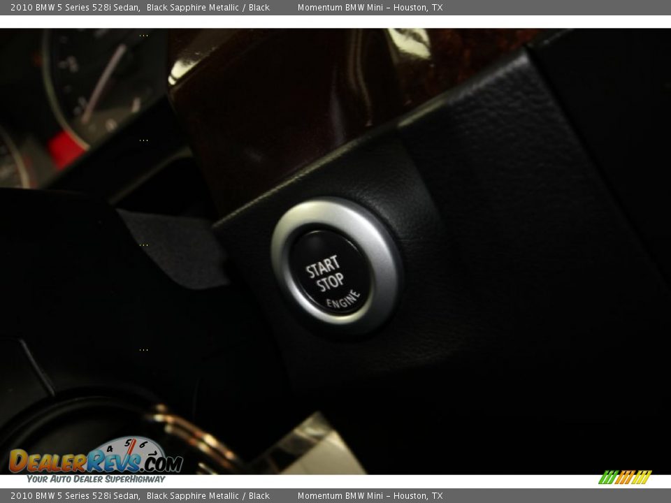 2010 BMW 5 Series 528i Sedan Black Sapphire Metallic / Black Photo #30