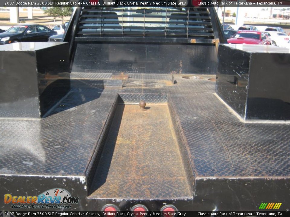 2007 Dodge Ram 3500 SLT Regular Cab 4x4 Chassis Brilliant Black Crystal Pearl / Medium Slate Gray Photo #19