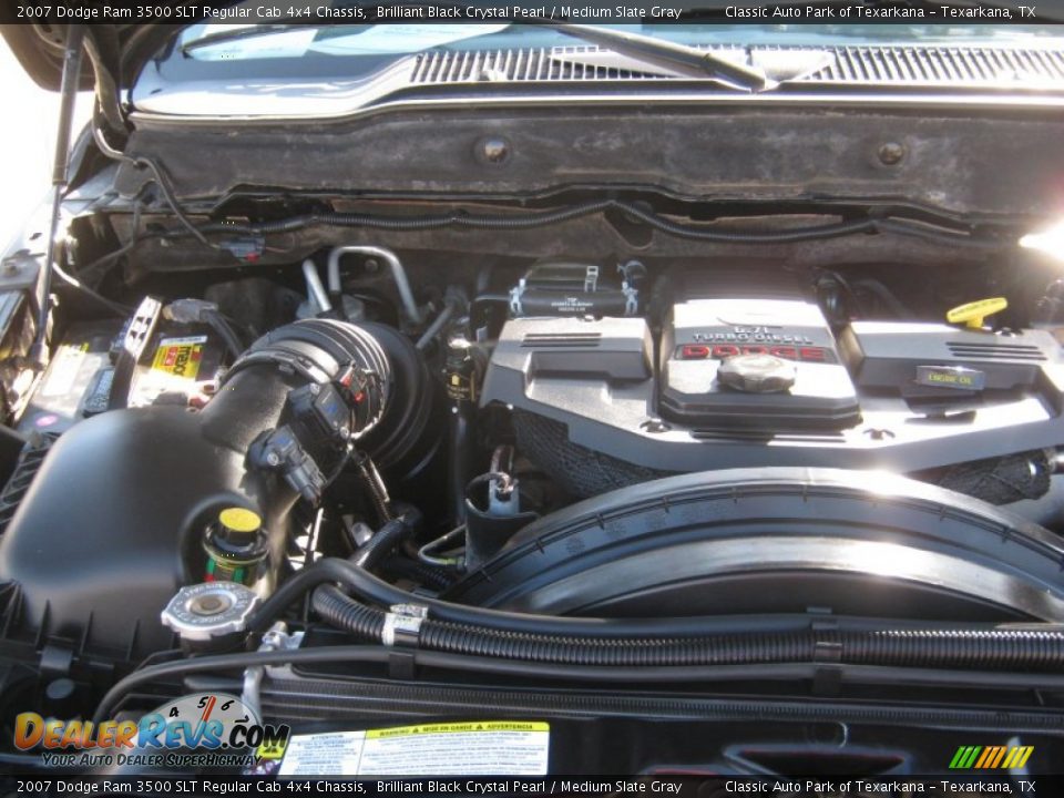 2007 Dodge Ram 3500 SLT Regular Cab 4x4 Chassis 6.7 Liter OHV 24-Valve Turbo Diesel Inline 6 Cylinder Engine Photo #25