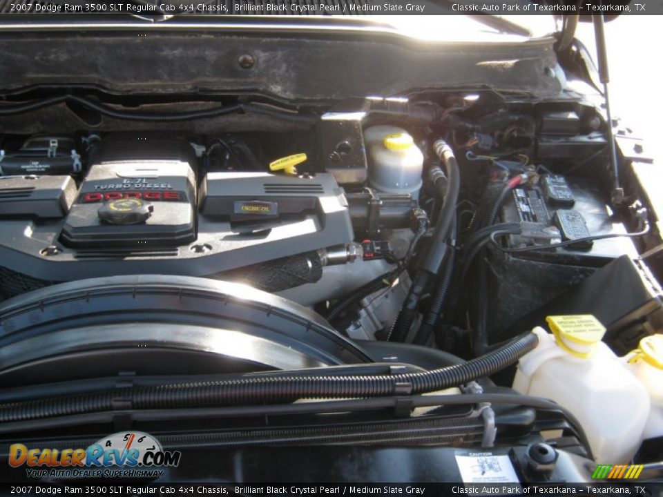 2007 Dodge Ram 3500 SLT Regular Cab 4x4 Chassis 6.7 Liter OHV 24-Valve Turbo Diesel Inline 6 Cylinder Engine Photo #26