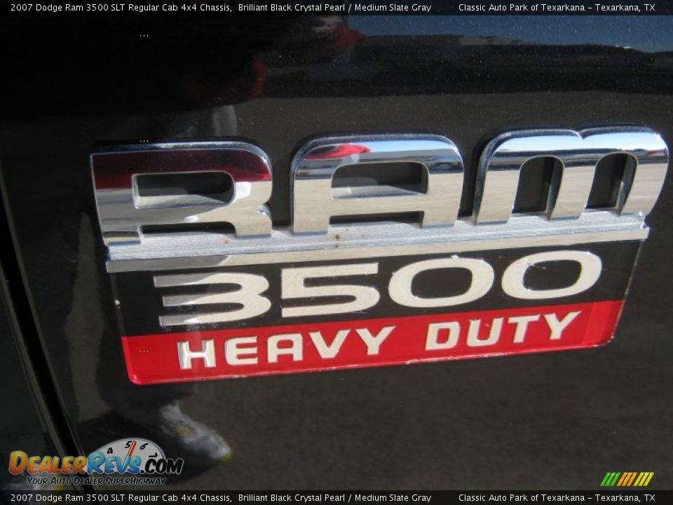 2007 Dodge Ram 3500 SLT Regular Cab 4x4 Chassis Logo Photo #30