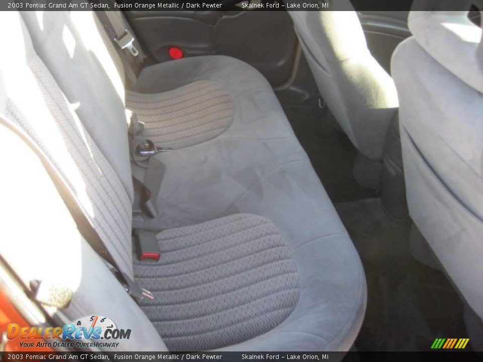 2003 Pontiac Grand Am GT Sedan Fusion Orange Metallic / Dark Pewter Photo #3