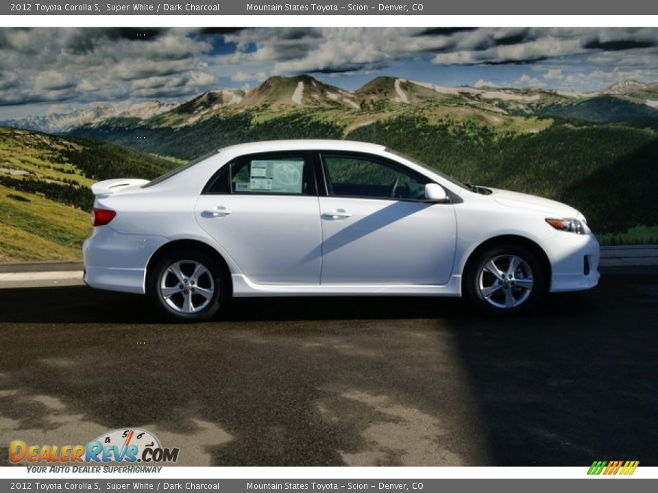 Super White 2012 Toyota Corolla S Photo #2