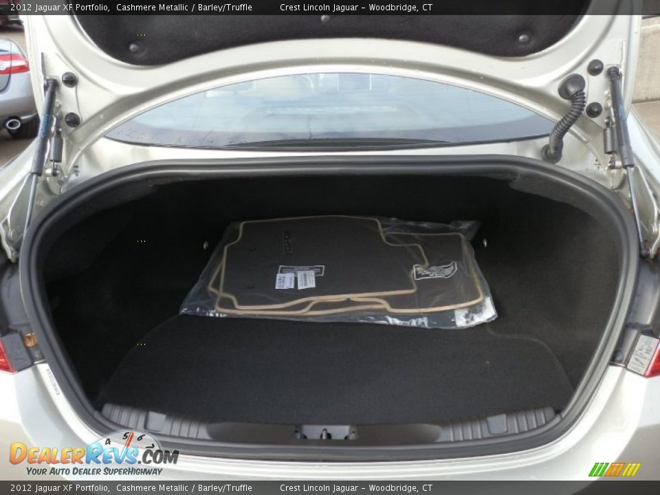 2012 Jaguar XF Portfolio Cashmere Metallic / Barley/Truffle Photo #7
