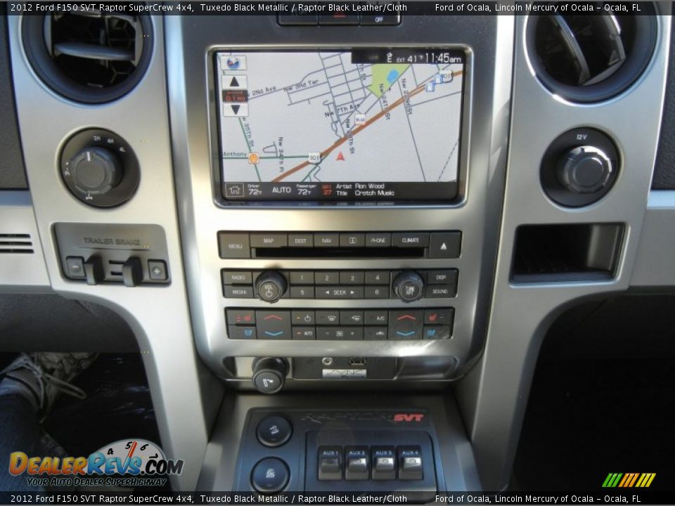 Navigation of 2012 Ford F150 SVT Raptor SuperCrew 4x4 Photo #12