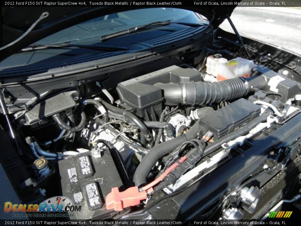 2012 Ford F150 SVT Raptor SuperCrew 4x4 6.2 Liter SOHC 16-Valve VCT V8 Engine Photo #14
