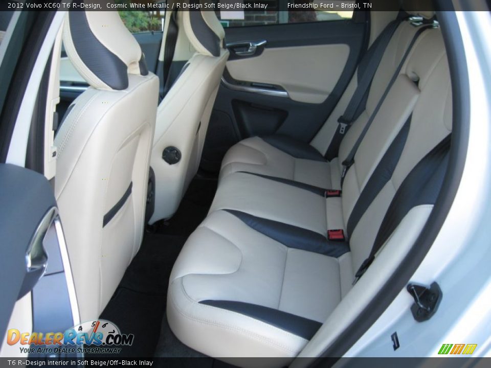 T6 R-Design interior in Soft Beige/Off-Black Inlay - 2012 Volvo XC60