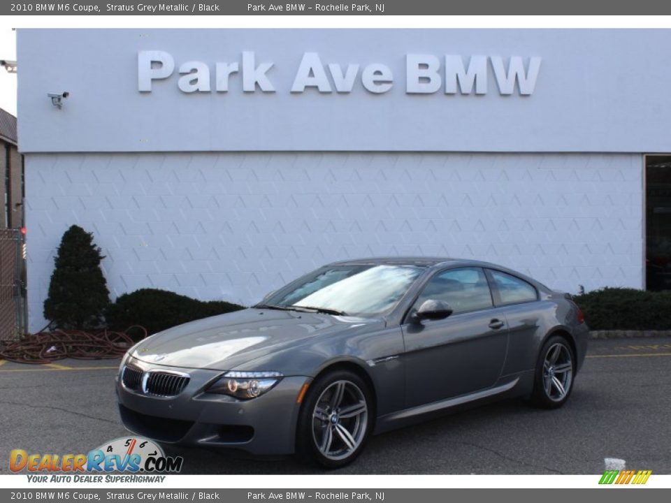 2010 BMW M6 Coupe Stratus Grey Metallic / Black Photo #1