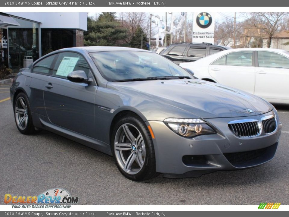 2010 BMW M6 Coupe Stratus Grey Metallic / Black Photo #3