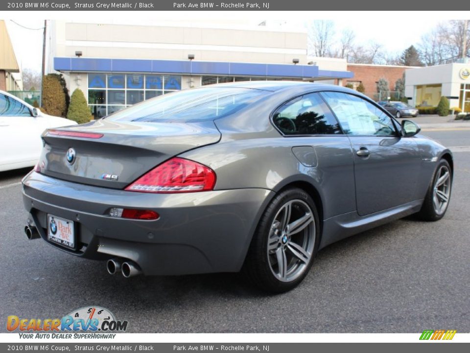 2010 BMW M6 Coupe Stratus Grey Metallic / Black Photo #5