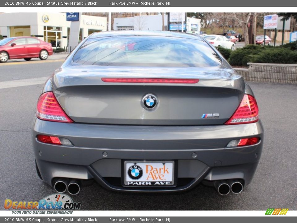 2010 BMW M6 Coupe Stratus Grey Metallic / Black Photo #6