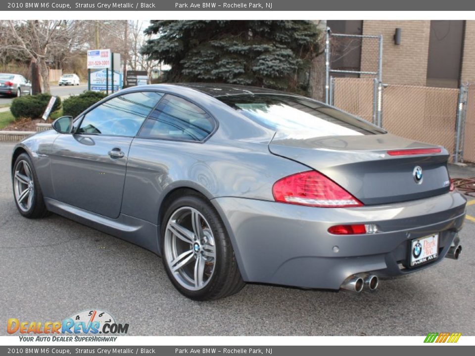 2010 BMW M6 Coupe Stratus Grey Metallic / Black Photo #7