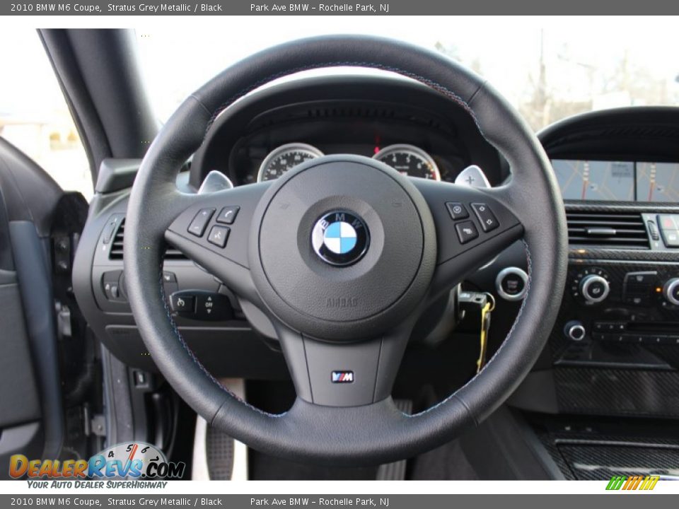 2010 BMW M6 Coupe Steering Wheel Photo #14