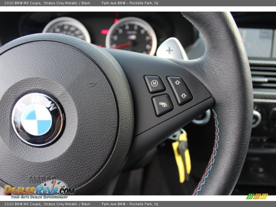 2010 BMW M6 Coupe Stratus Grey Metallic / Black Photo #16