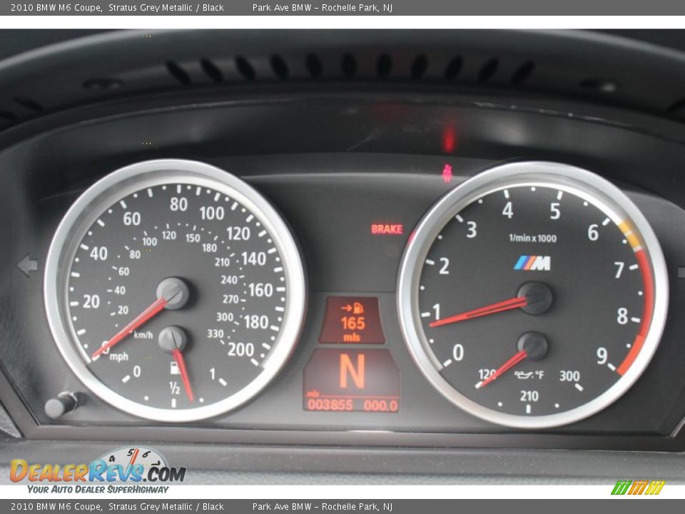 2010 BMW M6 Coupe Gauges Photo #17