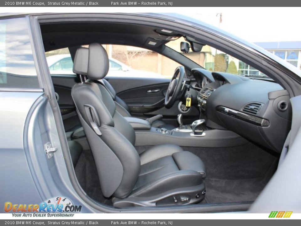 Black Interior - 2010 BMW M6 Coupe Photo #25