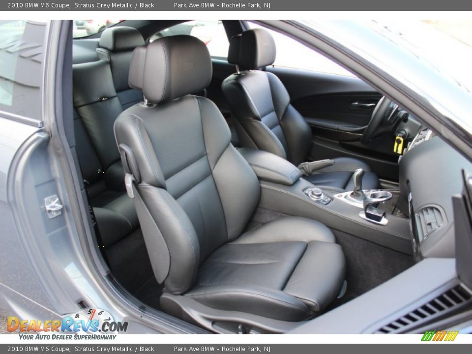 Black Interior - 2010 BMW M6 Coupe Photo #26