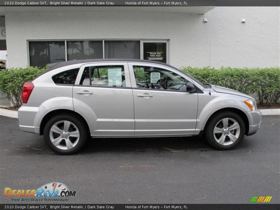 2010 Dodge Caliber SXT Bright Silver Metallic / Dark Slate Gray Photo #2