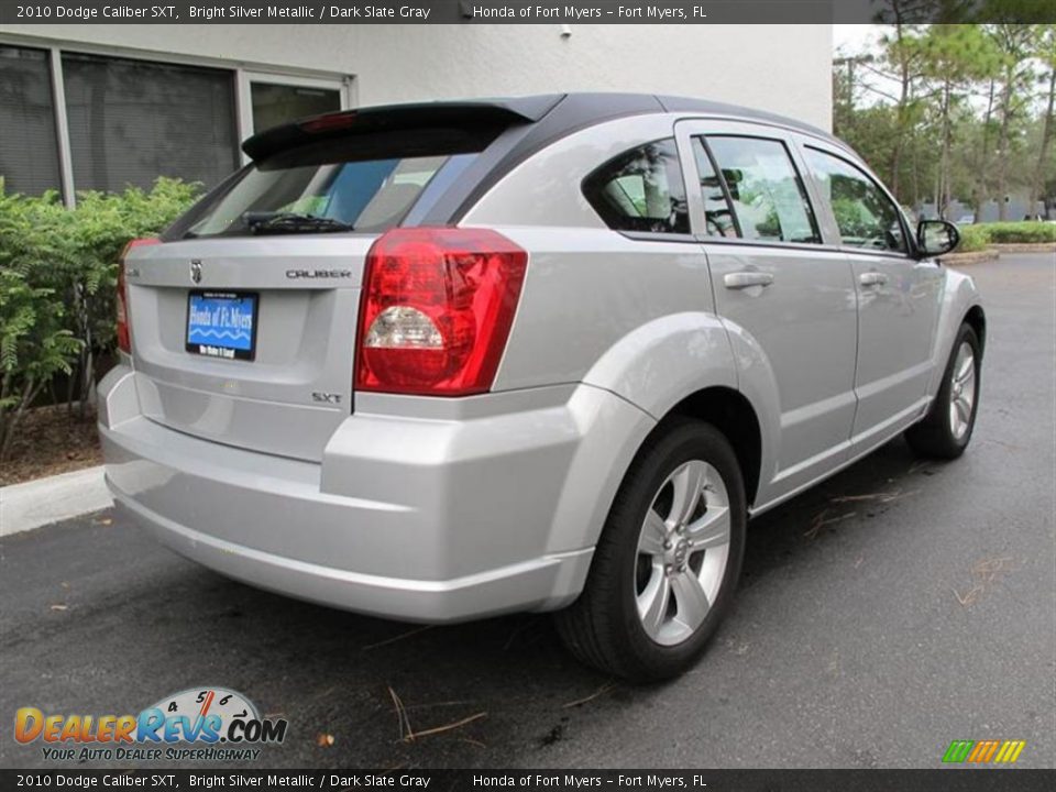 2010 Dodge Caliber SXT Bright Silver Metallic / Dark Slate Gray Photo #3