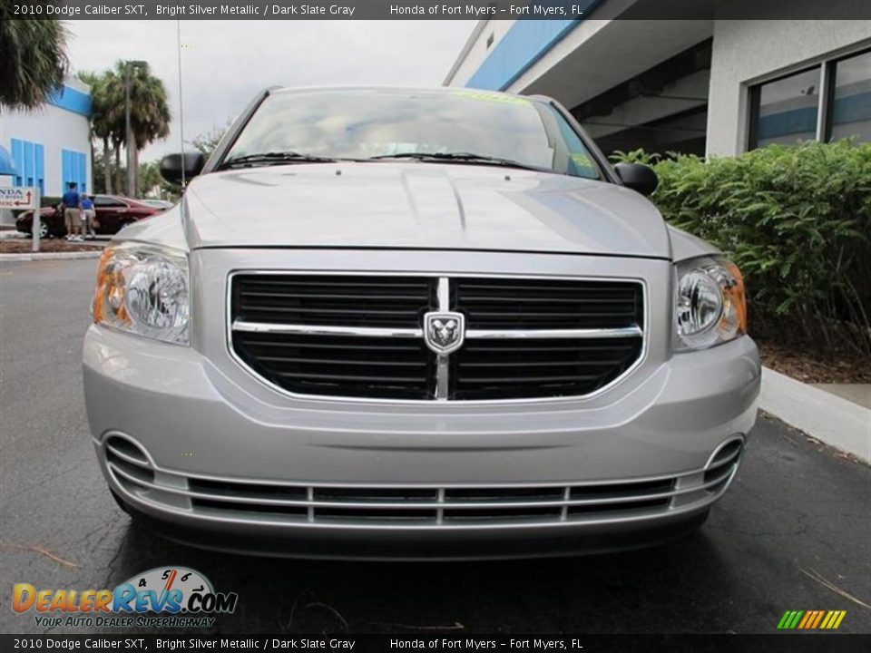 2010 Dodge Caliber SXT Bright Silver Metallic / Dark Slate Gray Photo #8