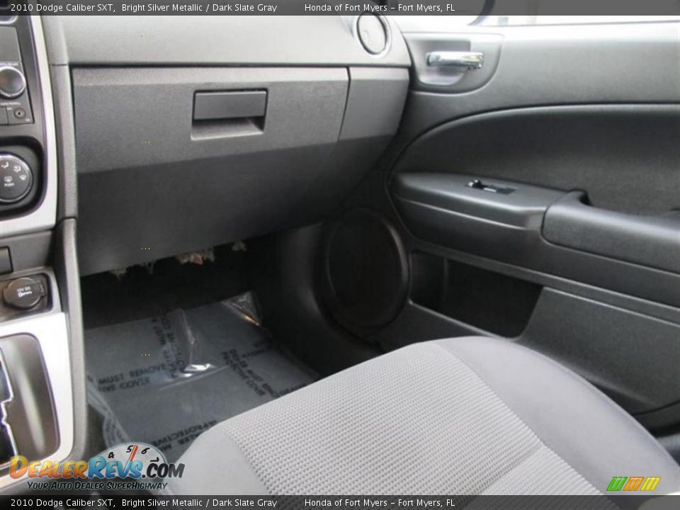 2010 Dodge Caliber SXT Bright Silver Metallic / Dark Slate Gray Photo #13