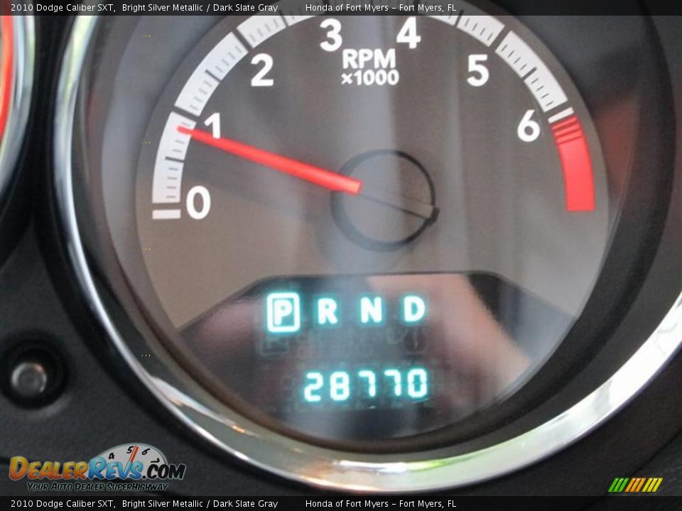 2010 Dodge Caliber SXT Bright Silver Metallic / Dark Slate Gray Photo #18