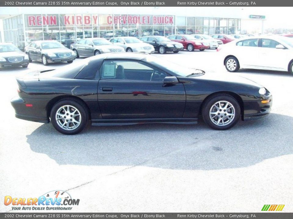 2002 Chevrolet Camaro Z28 SS 35th Anniversary Edition Coupe Onyx Black / Ebony Black Photo #3