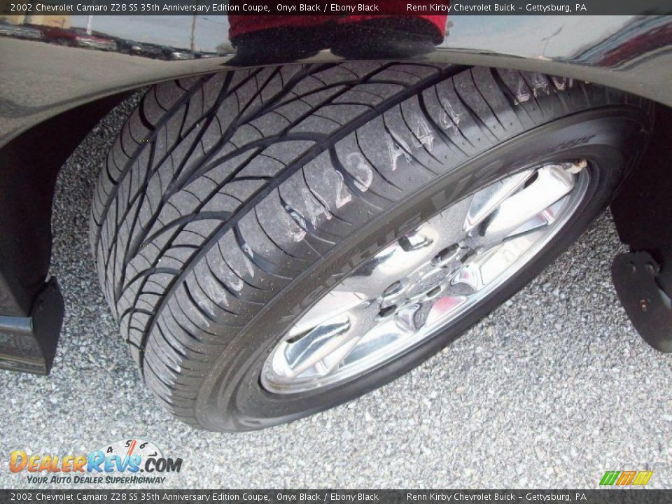 2002 Chevrolet Camaro Z28 SS 35th Anniversary Edition Coupe Onyx Black / Ebony Black Photo #4