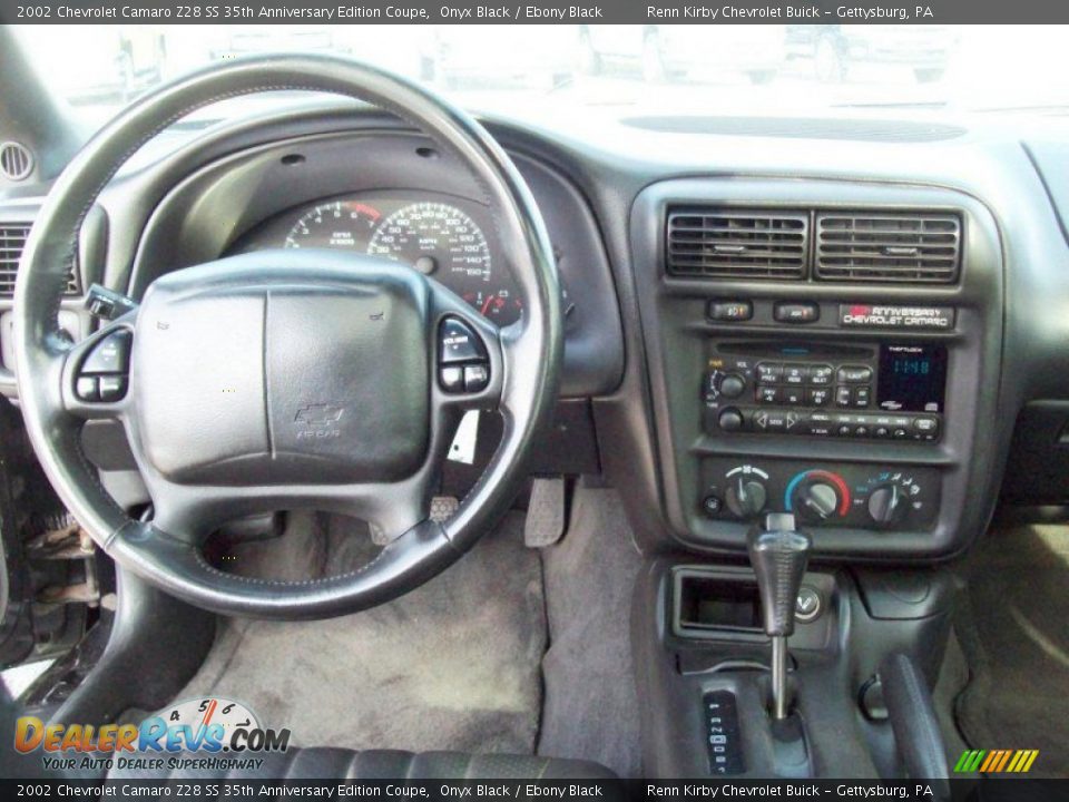 Controls of 2002 Chevrolet Camaro Z28 SS 35th Anniversary Edition Coupe Photo #7