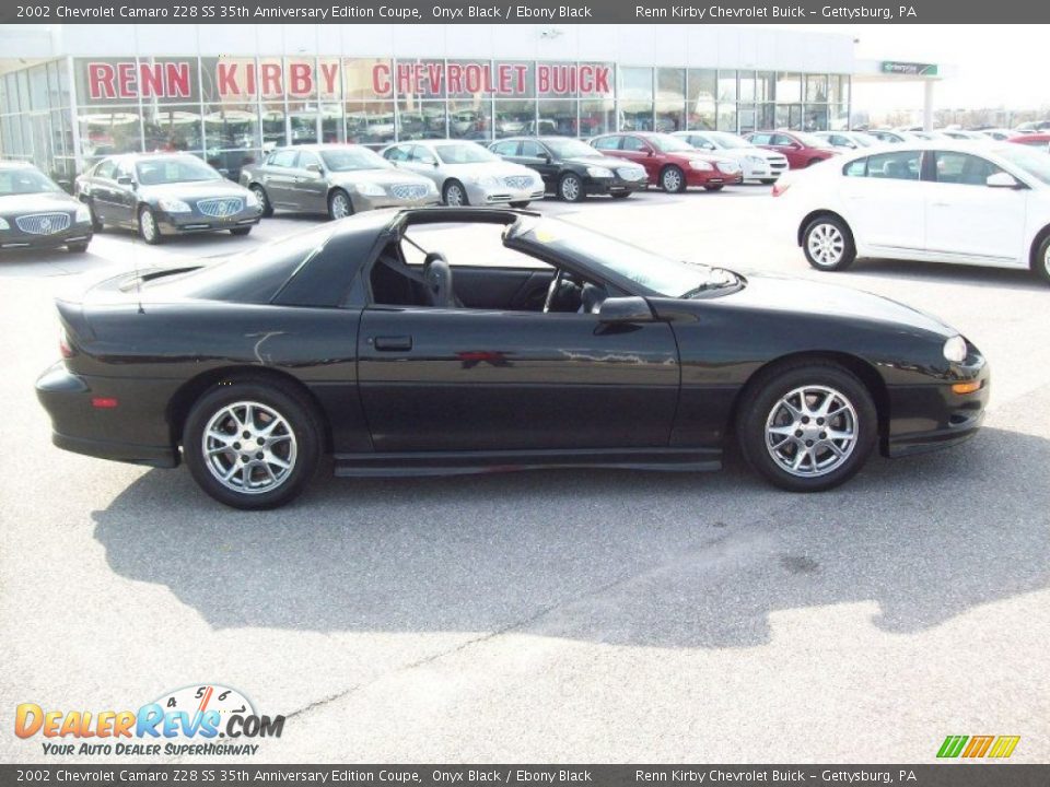 2002 Chevrolet Camaro Z28 SS 35th Anniversary Edition Coupe Onyx Black / Ebony Black Photo #16