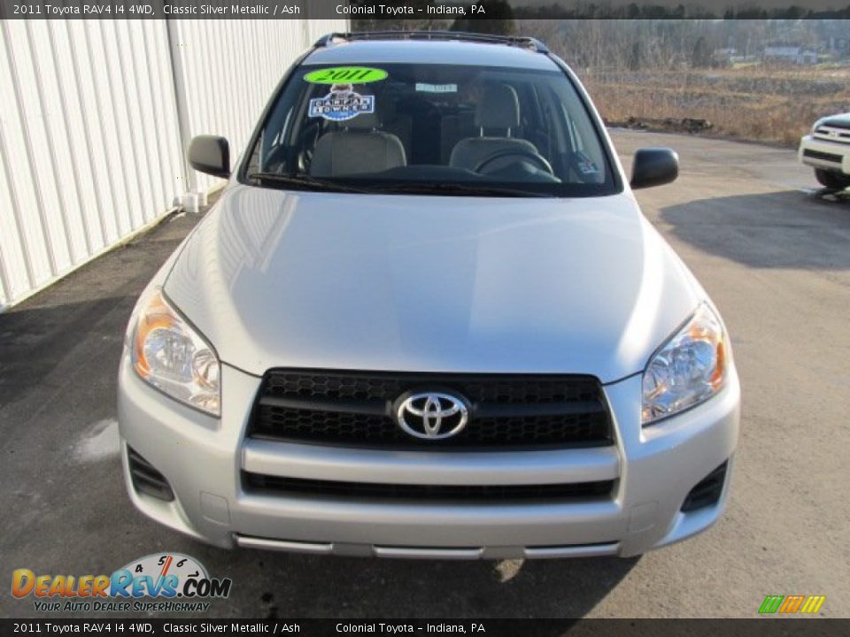 2011 Toyota RAV4 I4 4WD Classic Silver Metallic / Ash Photo #5
